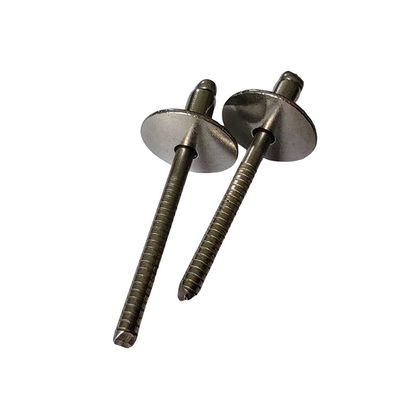 Öffnen Typ Edelstahl Pop Rivets Großer Rand Rundkopf mit CNC-Drehmaschine Ausrüstung