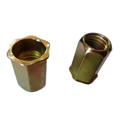 4.8 Zink-Gelb-Chromat-Beschichtung Vollhex-Nivet-Nuss für Anwendungen mit kleinen Köpfen