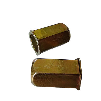 Metrisches Messsystem Kleinkopf Vollhex-Offene Niete mit gelbem Zinkplatten