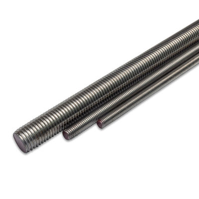 Hohe Zugfestigkeit aus Edelstahl DIN 975 mit Gewinde in anderen Veredelungen zur Befestigung