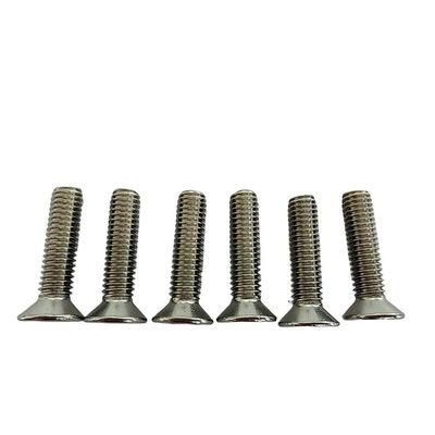 SS304 Edelstahl Flachkopf Torx Steckdose Tasse Sicherheitsschraube mit ISO-Standard