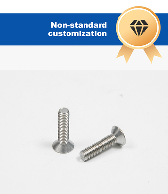 304 316L Edelstahl Flachkopf Allen Schrauben DIN7991 Countersunk Kopf Steckdose Kopfschraub