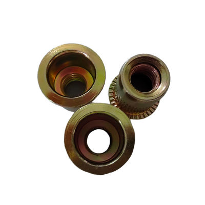 Zinkplattiert mit Silber, mit Gewinde aus Kohlenstoffstahl, mit offenem Nieten für industrielle Anwendungen