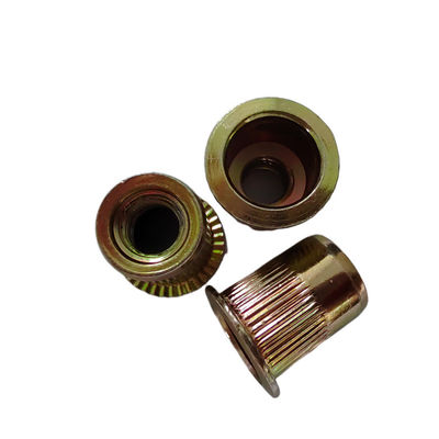 Zinkplattiert mit Silber, mit Gewinde aus Kohlenstoffstahl, mit offenem Nieten für industrielle Anwendungen