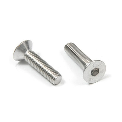 304 Edelstahl Flachkopf Phillips Kreuz Countersink Maschinenschraube für Anwendungen