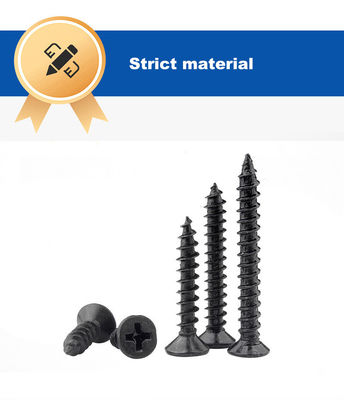 ZINK Finish Schwarze Trockenwand Schraube Edelstahl Selbstschraube Schraube und Muster Service