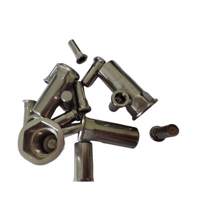 Korrosionsbeständige Halb-Hex-blinde Niete aus Edelstahl mit Nickelbeschichtung