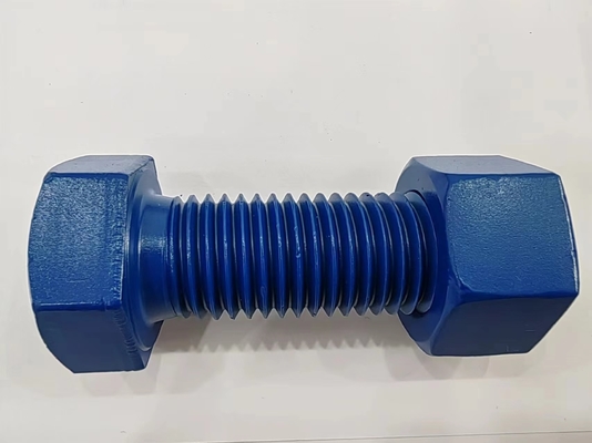 Anpassungs-Stud-Schraube Außenhexagonale Probe mit einfacher Beschichtung 10mm-1000mm Länge