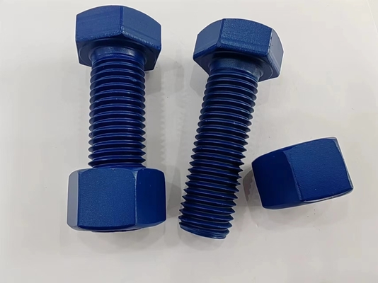 Anpassungs-Stud-Schraube Außenhexagonale Probe mit einfacher Beschichtung 10mm-1000mm Länge