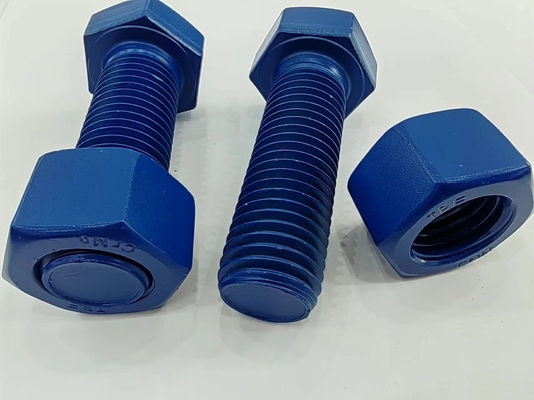 Anpassungs-Stud-Schraube Außenhexagonale Probe mit einfacher Beschichtung 10mm-1000mm Länge