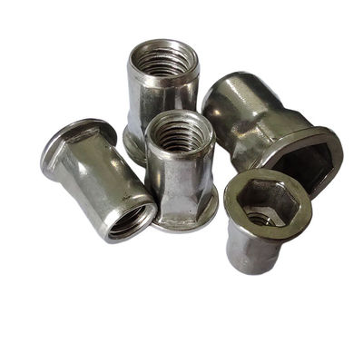 Allgemeine Industrie Langlebige Flachkopf-Semi-Hex-blinde Niete-Nuss mit hoher Tragfähigkeit