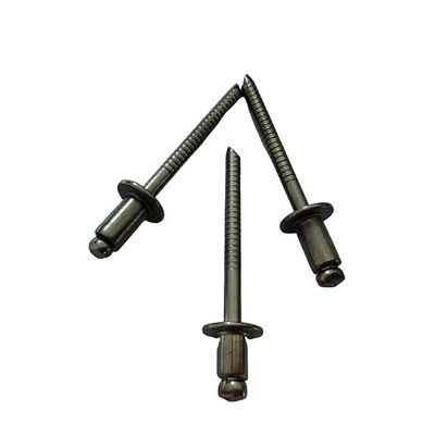 Edelstahl-Standard-Nivet 3,0 mm Offene End Blind-Nivets in der Natur Farbe Rundkopf