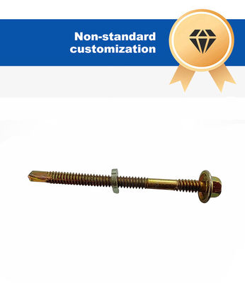 Galvanisierte selbstschraubende Dachschraube für eine hohe Festigkeit bei metrischer Leistung