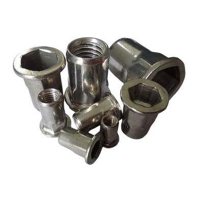Metrische Halb-Hex-blinde Gewinde Rivet-Nuss mit Edelstahl 304 8-18 Standardmaterial