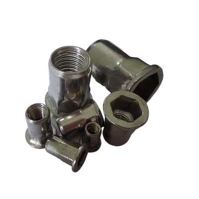 Metrische Halb-Hex-blinde Gewinde Rivet-Nuss mit Edelstahl 304 8-18 Standardmaterial