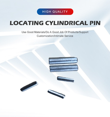 Spezielle Präzision Edelstahl Härte Schrittgedrähte Knurled Dowel Pin für Maschinen