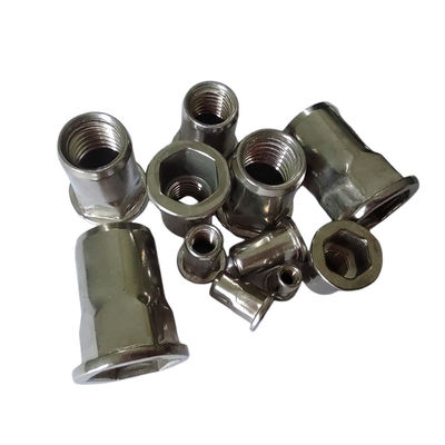 Wesentliche metrische Flachkopf-Semi-Hex-blinde Gewinde-Nivet-Nuss für Haushaltsgeräte