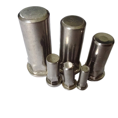 Nickelplattierte Oberfläche Halb-Hex Blind Rivet Nuss für glatte und saubere Körper