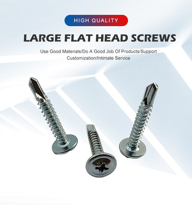 ZINK Finish Edelstahl Schraube mit selbstbohrenden Dovetail Kopf Stil und gut