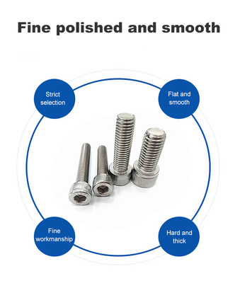 Edelstahl M6 M8 Allen Bolt Vollschraubschrauben für die A-Level-Stärke
