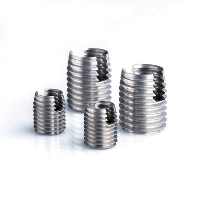 316L M2 M3 M4 M5 M6 M8 M10 Helical Reparatur Schlitten aus Edelstahl Messing Selbstklemmen Gewindeinsatz Nuss