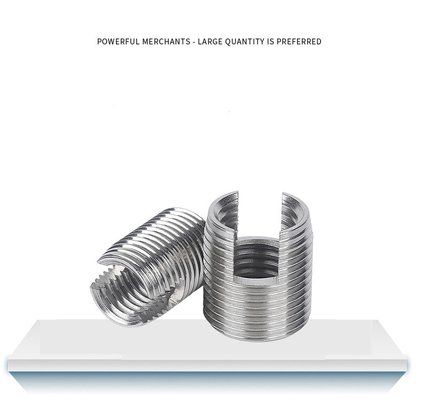 316L M2 M3 M4 M5 M6 M8 M10 Helical Reparatur Schlitten aus Edelstahl Messing Selbstklemmen Gewindeinsatz Nuss