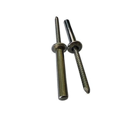 DIN-Standard Korrosionsbeständige geschlossene Enden aus Edelstahl Rundkopfblindniete