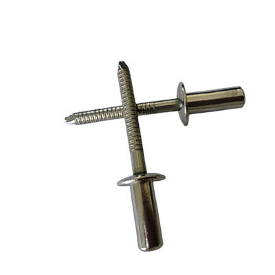 DIN-Standard Korrosionsbeständige geschlossene Enden aus Edelstahl Rundkopfblindniete