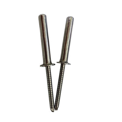 Hochfeste Edelstahl-Gegenverschmelzung Blindverschluss Durchmesser 3,2 mm/4,0 mm/4,8 mm/6,4 mm