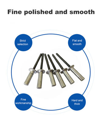 Schließende Aluminium-Eisen-Rundkopfblindniete für schwere Anwendungen