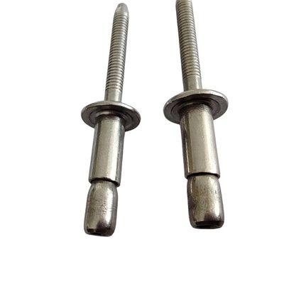 Edelstahl Blind Rivet Kuppelkopf Pop Rivet mit hellen Custom Rivets