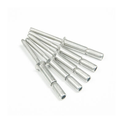 Offener End aus Edelstahl Blind Rivet Flat Head Plain Finish SS304 SS316 Strukturell