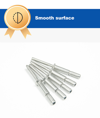 Flaches Oberflächenbild Flat Round Countersunk Head Cup Type Draw 304 Edelstahl Blind Rivet