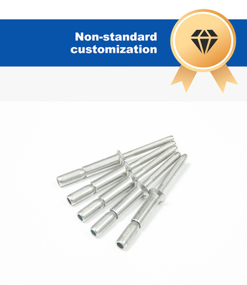 Flaches Oberflächenbild Flat Round Countersunk Head Cup Type Draw 304 Edelstahl Blind Rivet
