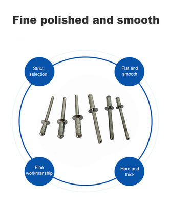 Wettbewerbsfähige Multi-Grip Blind Rivets aus Edelstahl für verschiedene Anwendungen