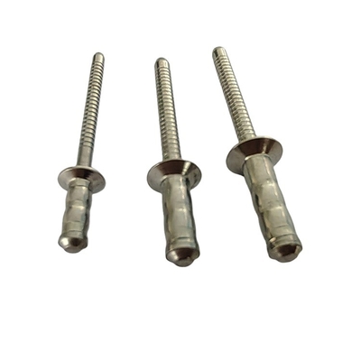 Edelstahl-Einzeltrommelnieten 2,4 mm, 3,2 mm, 4 mm, 4,8 mm, 6 mm