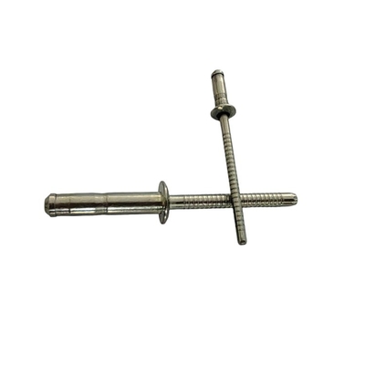 Steuerung Pilz Runde Kuppel Kopf Brechen Ziehen Mandel Blind Niete Offenes Ende 3,2 mm 4,0 mm 4,8 mm 6,4 mm