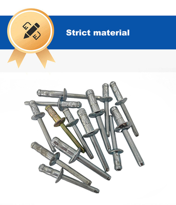 2024 Kohlenstoffstahl Multi-Grip Legierung Stahl Blind Rivet 4.8 6.4 7.8 Countersunk Head Typ