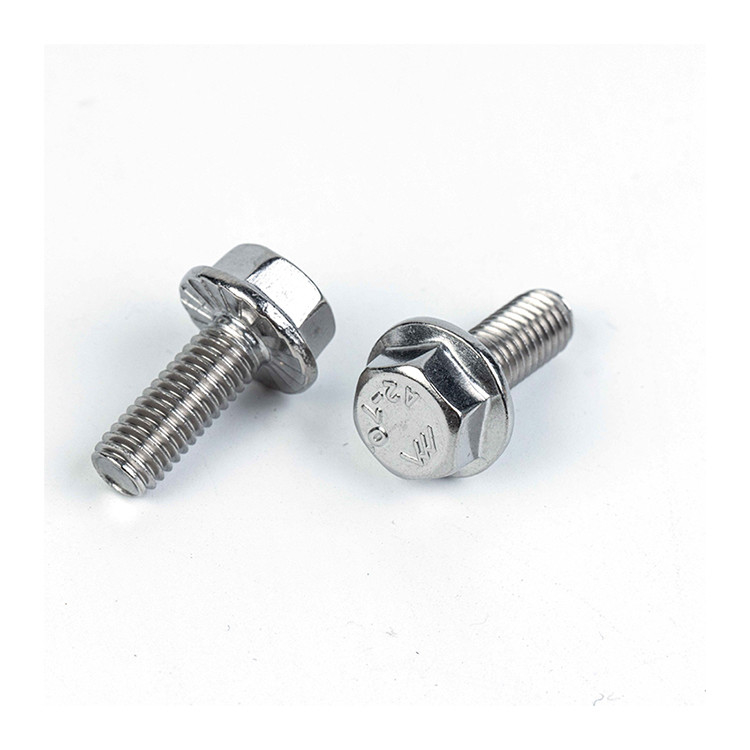 Edelstahl M4 M6 M8 M10 M12 DIN6921 Klasse 4.8.8.8 10.9 12.9 Hex Flanschkopfschraube