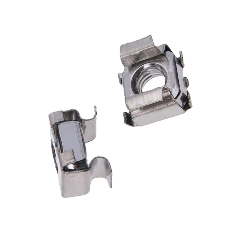 GB-Standard Edelstahl-Quadratmuttern M4 M6 M8 M12 für Selbstverriegelungsanbindung