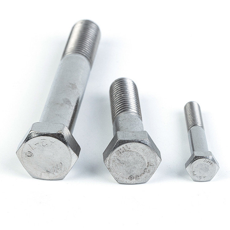 DIN-Standard 304/316 Hex-Schrauben aus Edelstahl für Befestigungsanwendungen
