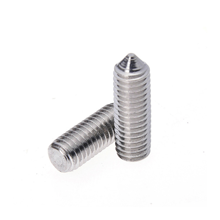 Stärke Hexagon Socket Set Schrauben mit Kegelpunkt in Edelstahl für Maschinen
