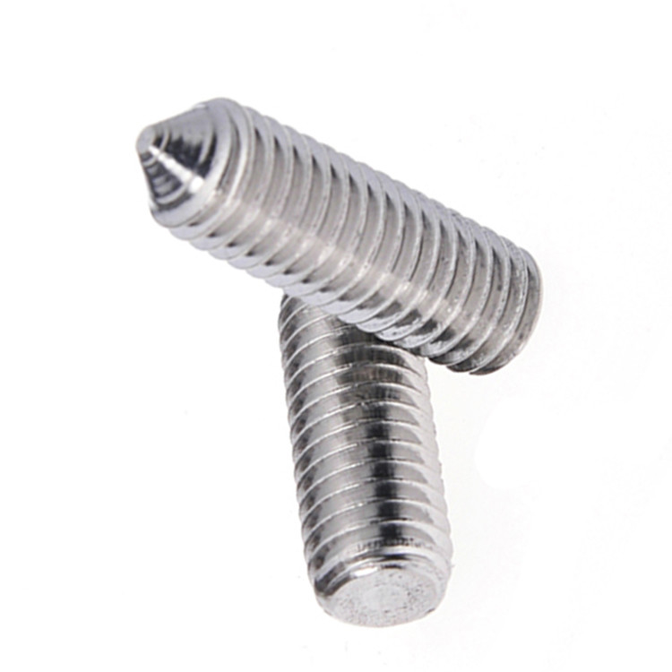 Edelstahl 304 M3 M4 M5 M6 M8 M10 M12 Kopflose Steckdose Schraube mit Schraubkopf