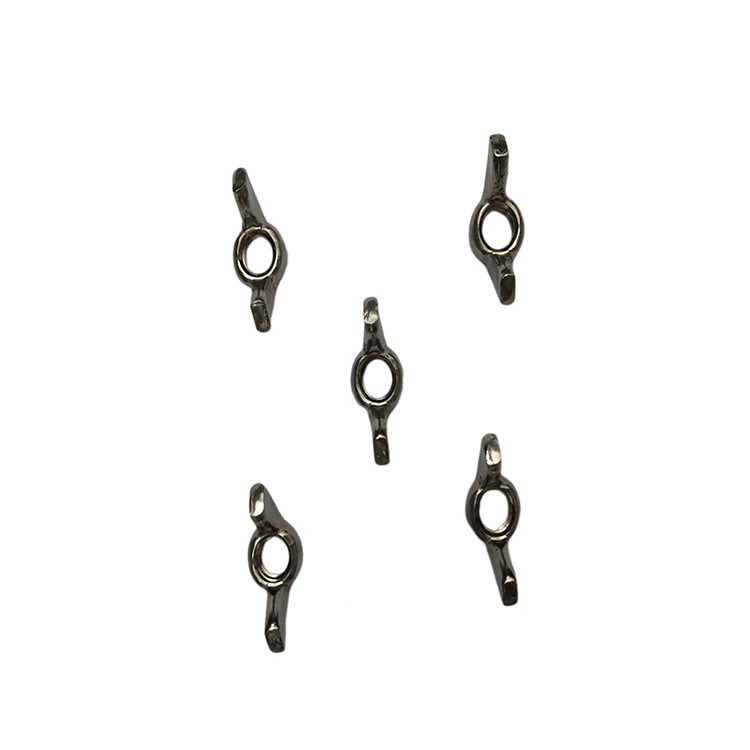 Edelstahl Schmetterlingsförmige Ingot Schraubkappe mit 100%ige Inspektion