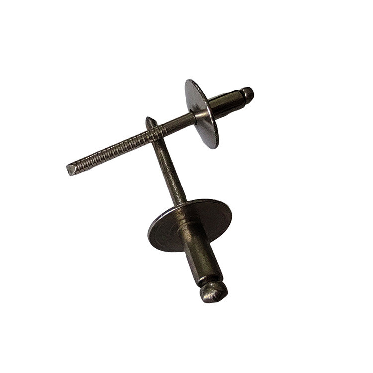 Großer Rand Rundkopf Offener Typ Stahlblind Nieten Hitzebeständig und leicht zu entfernen