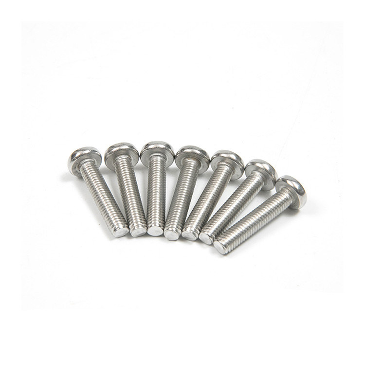 DIN JIS ISO Edelstahl-Phillips-Pan-Maschinenkopf-Befestigungsschraube