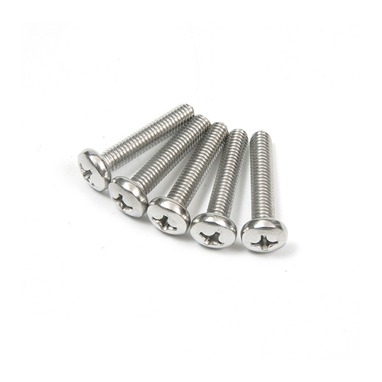 Full Thread Typ M2 M2.5 M3 M4 M5 M6 M8 GB818 304 aus Edelstahl Kreuz Phillips Runde Pan Kopf Schraube