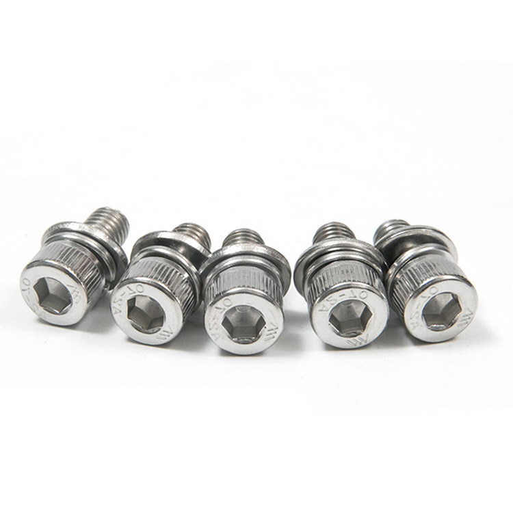 Schrauben aus Edelstahl mit einfacher Oberfläche