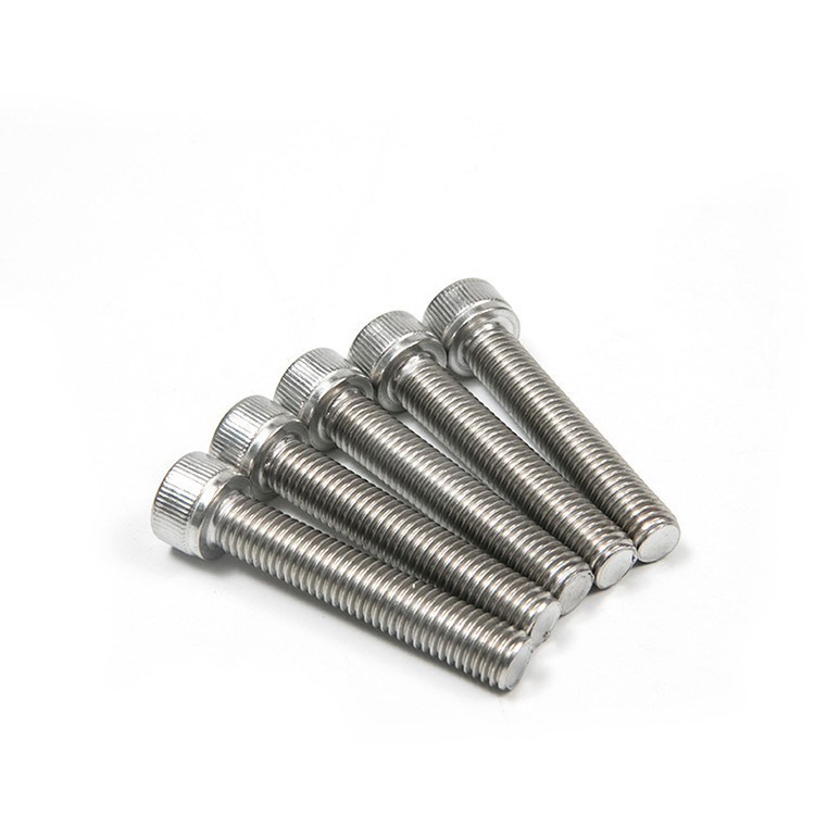 Vollschraubennummer Edelstahl-Taschenkopfbolzen M3 M4 M5 M6 Hex-Steckdose Allen Schlüsselbolze DIN912