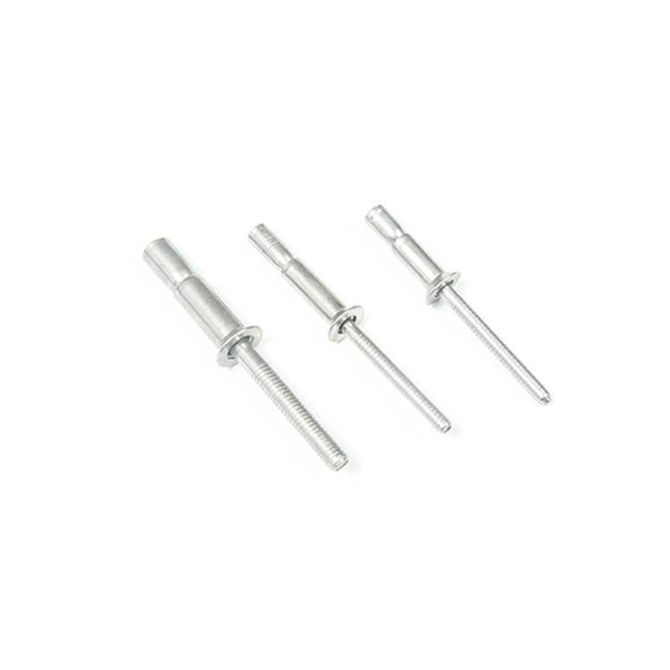 Edelstahl 304 Offene End Flat Head Solid Metal Blind Rivet für die Automobilindustrie